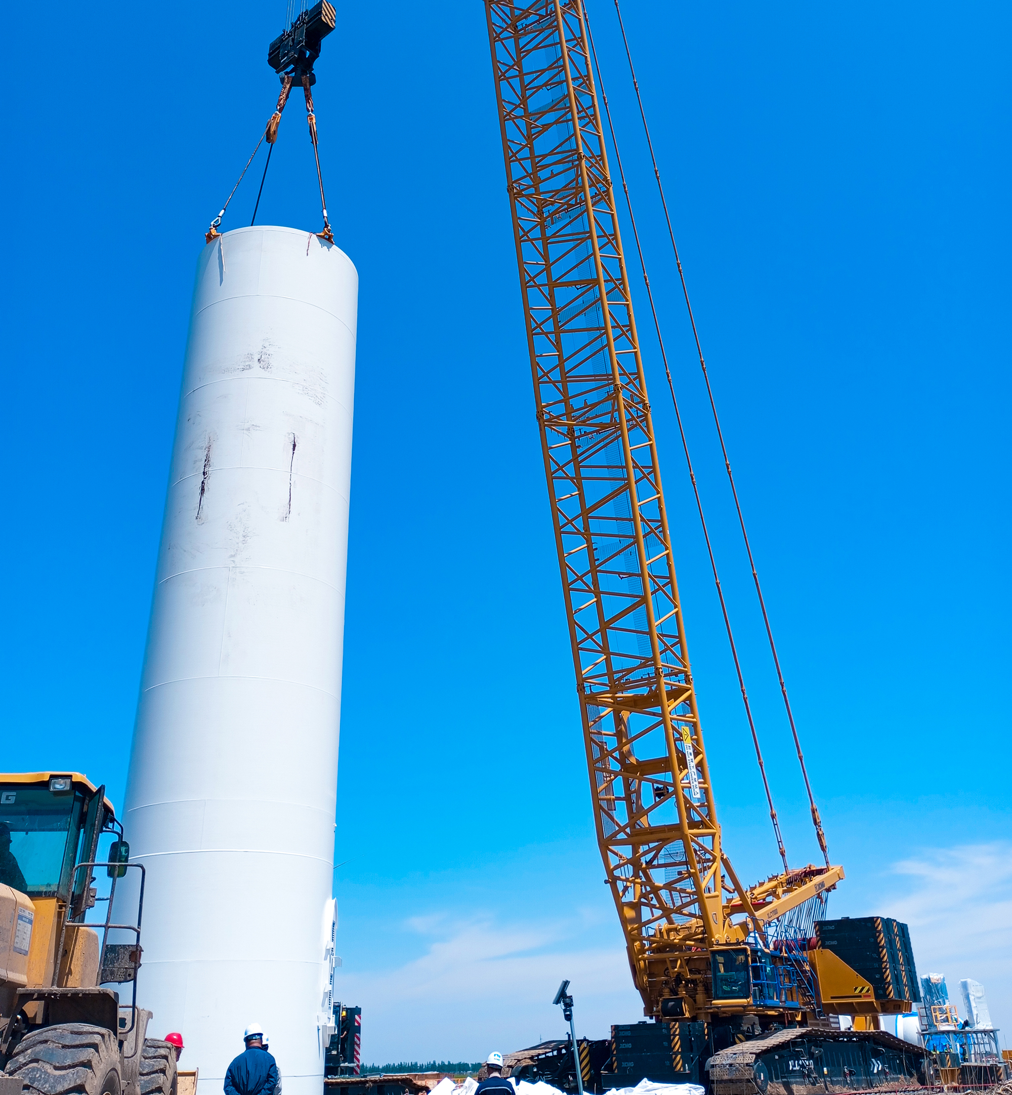 【全球之履】錦州站！XLC17000助力大型風電工程建設