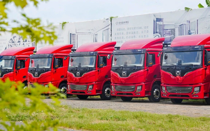 燃動福建！百臺徐工新能源電動牽引車交付